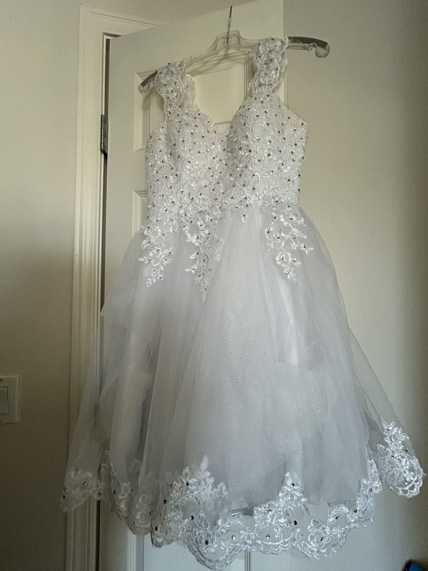 White Dress Size Medium/Small