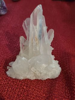 Clear Quartz Crystal Cluster