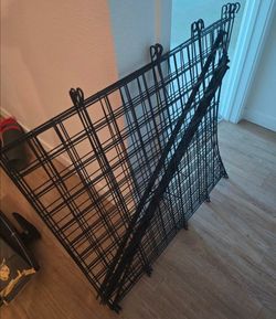 Zippity Outdoor 5 Panel Fence - Black Galvanized iron No Dig Garden Line Decorative metal