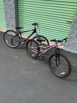 His and hers diamondback Bicycles