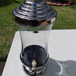 Glass Beverage Dispenser with Spigot – Party Drink Server