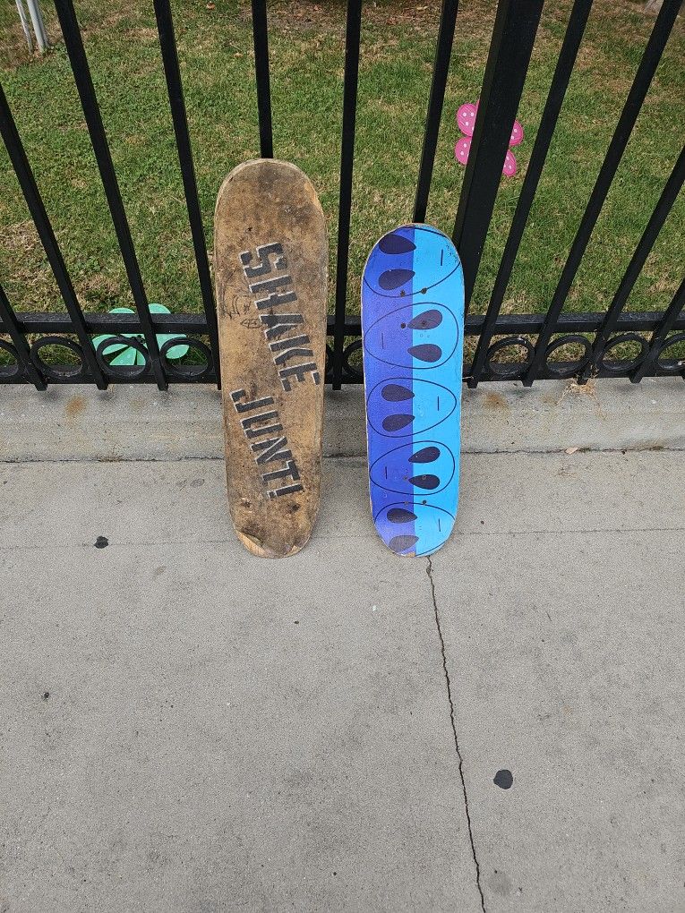 Two Skateboards