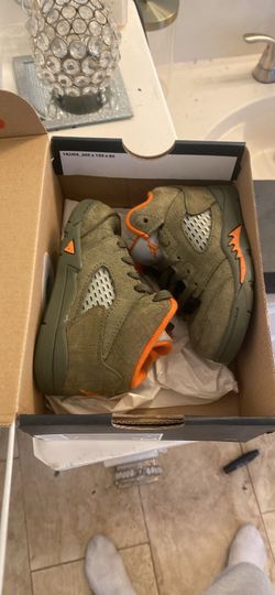 Jordan 5 "army olive" for toddler