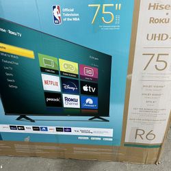 Hisense Tv 75β Smart 4K With Roku