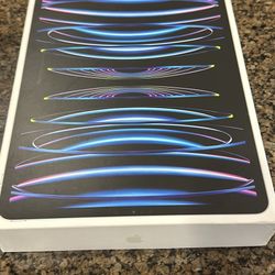 Apple ipad pro 12.9 inch M2 like new with box accessories 