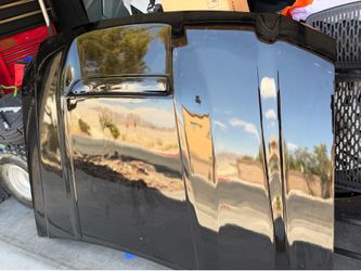 🔥 2014-2018 GMC Sierra Denali Ram Air Hood - Black