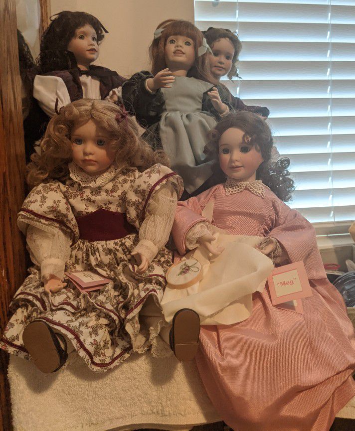 Little Women Porcelain Dolls