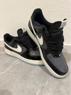 Nike Air Force 1 Low Black Iron Grey