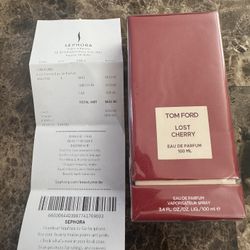 🍒 Brand New Tom Ford Lost Cherry Eau de Parfum 100ml (Sealed + Receipt) 🍒
