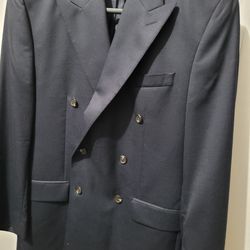 Lauren, Ralph Lauren dark Blue double breast blazer