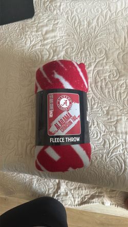 Alabama Crimson Tide Fleece Throw Blanket