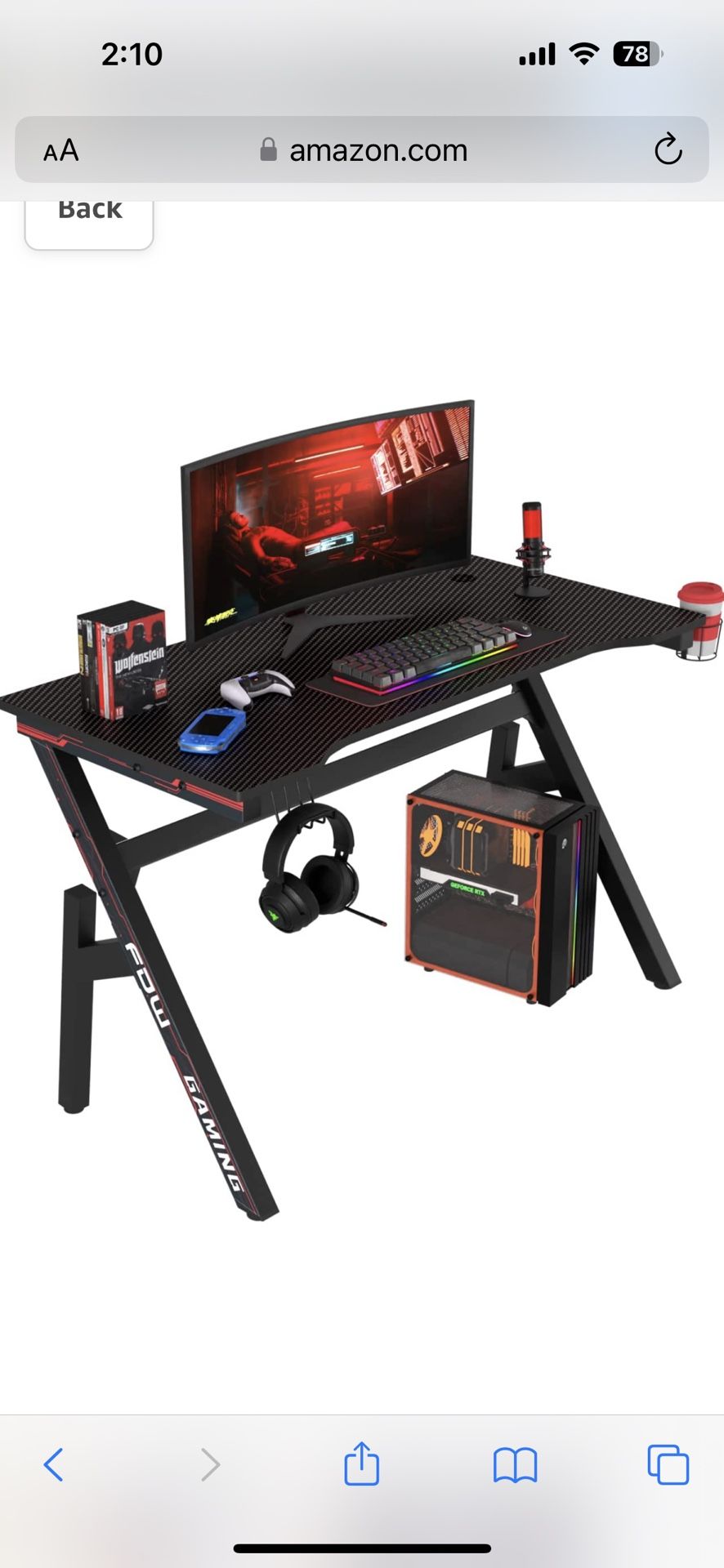 Gaming Desk