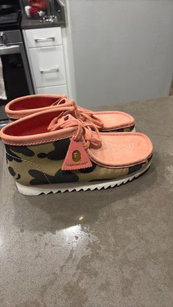 Bathing Ape X Manhunt Clark Wallabees
