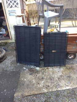 2 Dog Crates