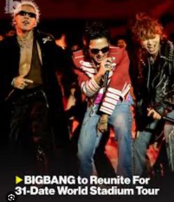 1 Ticket to Big Bang tonight at MetLife