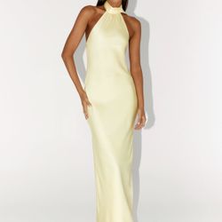 Yellow Maxi Dress 