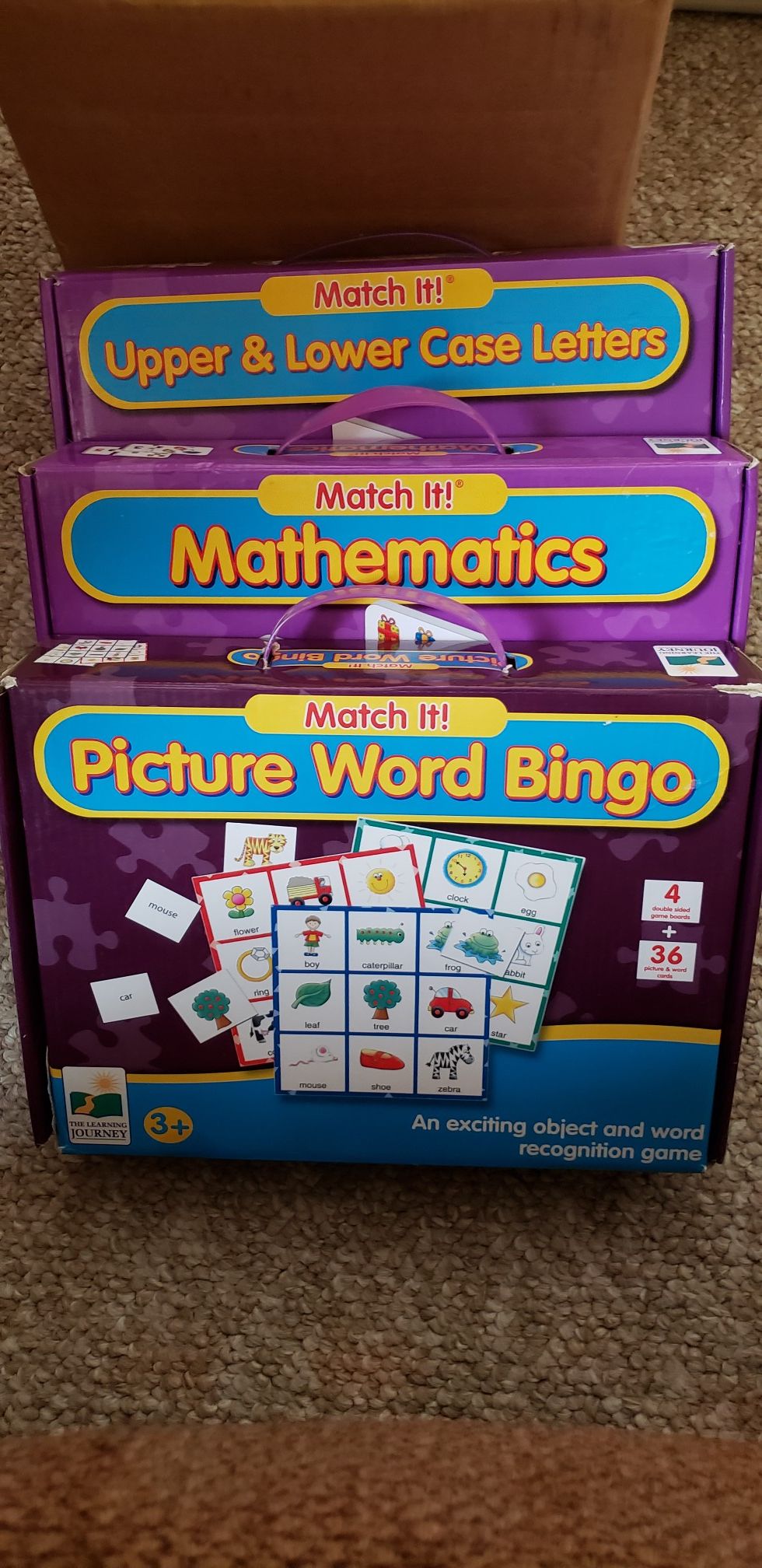 Learning Puzzles: Math, Letters, Words