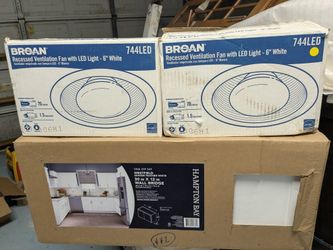 Broam 744 LED Bathroom Exhaust Fan