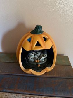 Eluceo Halloween Animated Pumpkin Light Up Sound Haunted House Decor