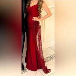 Red prom Dress Size 2