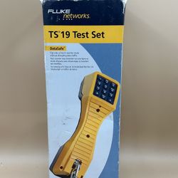 Fluke Networks 1(contact info removed) TS19 Telephone Test Set - Yellow
