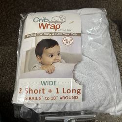 Crib Rail Covers 3 Pack