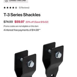 Titan T-3 Series Shackles