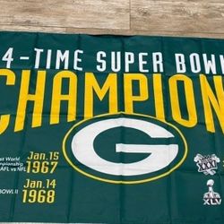 Green Bay Packers Flag 5ftx3ft $20 Firm On Price 