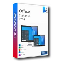 Microsoft Office Standard 2024 Mac Only 