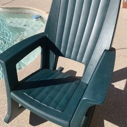 Adirondack Style Rocking Chair