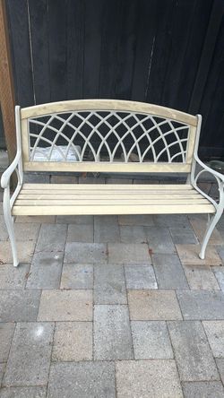 Outdoor bench