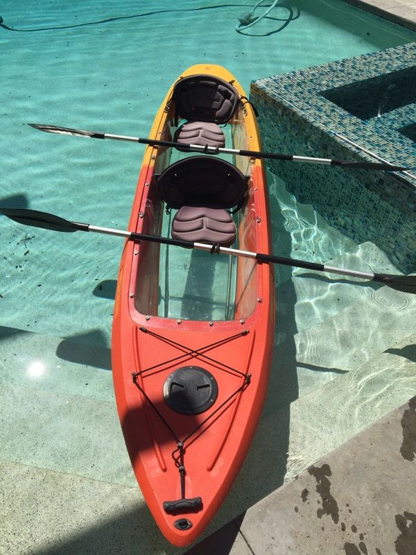 2 Seater ClearBottom Caribe Kayak for Sale in Tampa, FL OfferUp