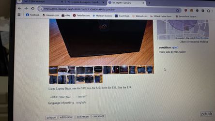 Business/Laptop Organizer Bag