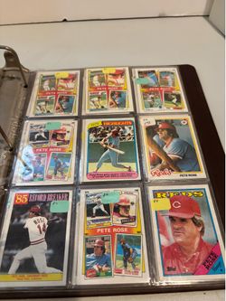 My Pete Rose Baseball Cards and Collection