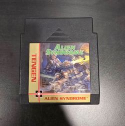 Alien Syndrome NES Tengen Game Cartridge