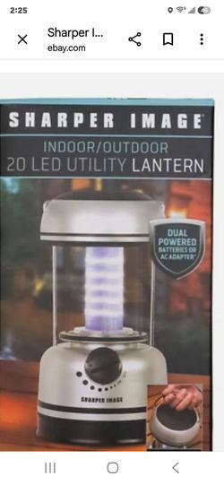 Sharper Image Indoor/Outdoor 20 LED Utility Lantern