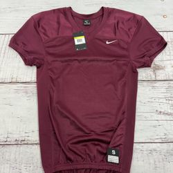Nike Pro Football Vented Jersey Maroon 908727-669 Men's Size Small.  NWTs