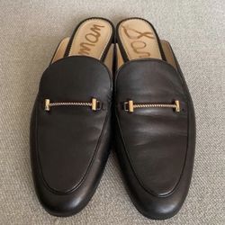 Sam Edelman Women's Laurna Black  Mules Size 10.5