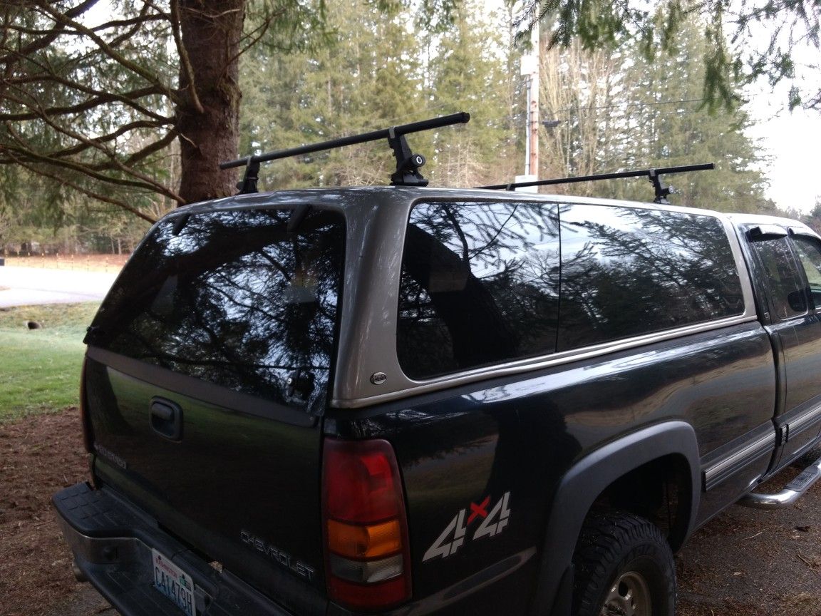 Range Rider Canopy Apex Range Rider canopy for long bed Chevy/GMC, with Yakima rack for ...