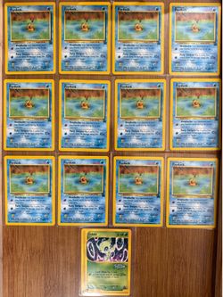 Vintage Black Star Promo Psyduck #20 and Celebi #50 Pokemon Lot
