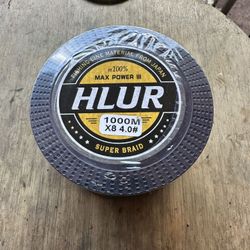 50 lb. 8x 0.4 mm Braided Fishing Line - 1,000 Meters