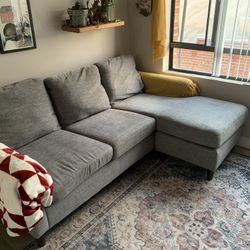 Light Blue Sectional Couch 🛋️ 