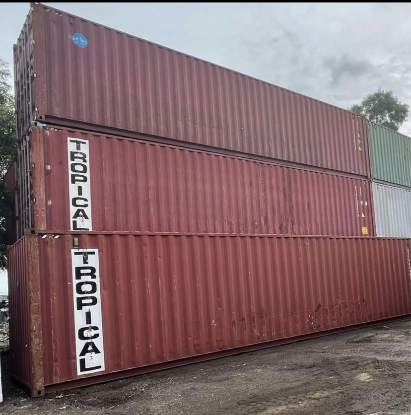 Used 20ft, 40ft, and 40ft HC Shipping Containers for Sale"