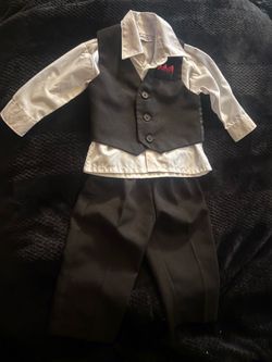 Black suite for 12 month size L 12/14