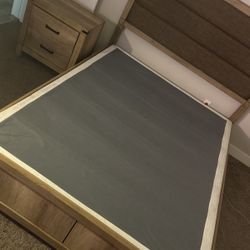 BED SET WITH DRESSER 