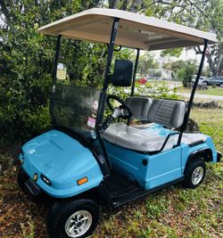 Golf cart.