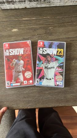 Nintendo switch games The Show 22 and 23