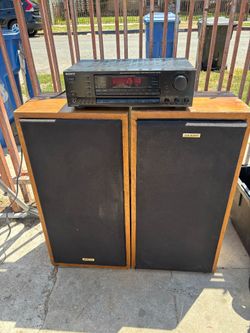 Vintage onkyo floor speakers