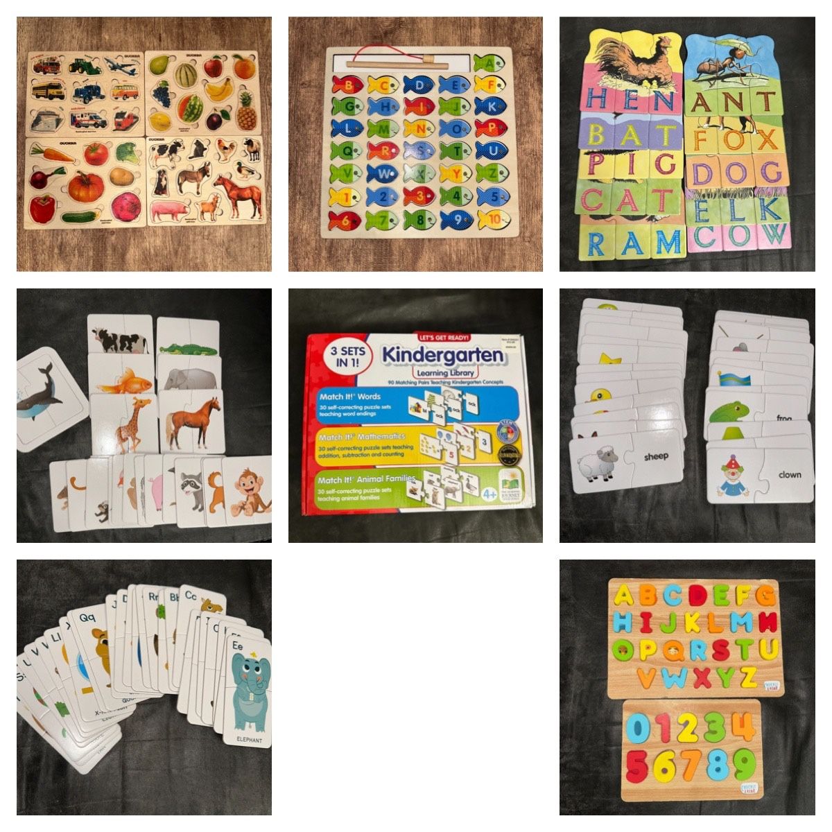 Preschool/Kinder Prep Learning Set - Homeschool - Learning