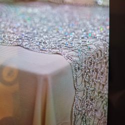Silver Link Table Runner